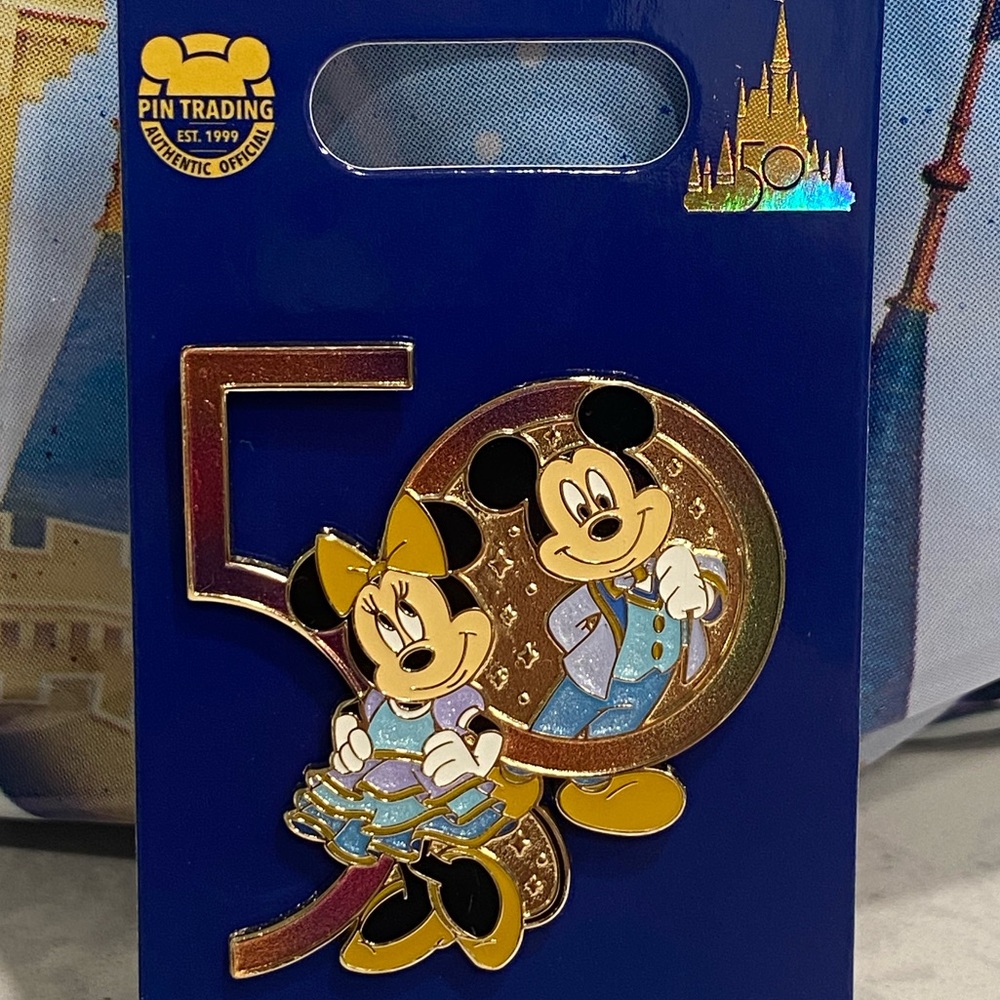 NWT Walt Disney World 50th Celebration Pin